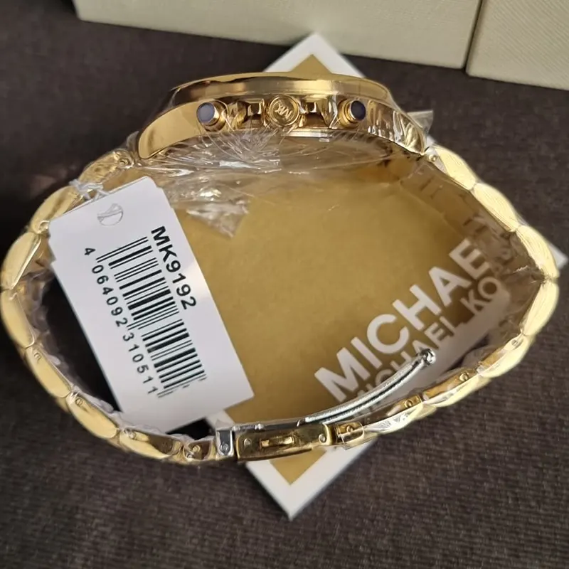 Michael Kors Oversized Sage Chronograph Gold-Tone Men's Watch- MK9192